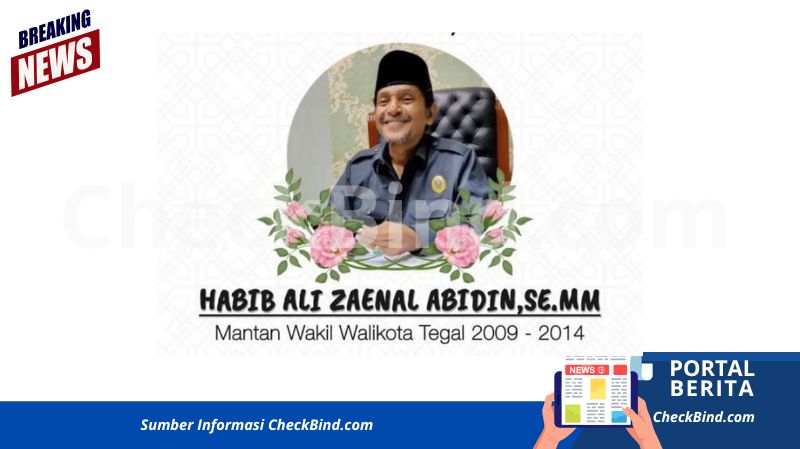 Kabar duka datang dari tanah suci. Mantan Wakil Wali Kota Tegal (2009-2014)